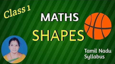 Std 1 | term 1 | Maths | samacheer kalvi | unit 1 | geometry | Shapes | Pg no: 9.