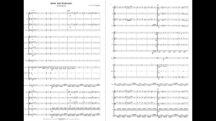Beds Are Burning Orchestral version - Orchestral performance video thumbnail