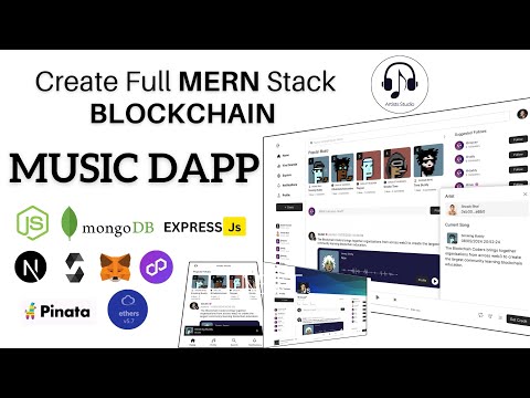 Building & Deploying a Full MERN STACK Blockchain Music Artists Social Media Dapp