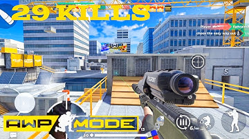 Awp Mode Battle Gameplay | 29 Kills | Best Online Sniper Multiplayer Battle Game