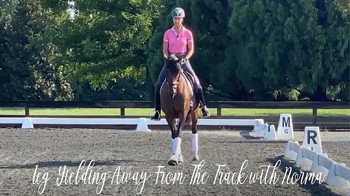 Leg Yielding Away From The Track with Norma