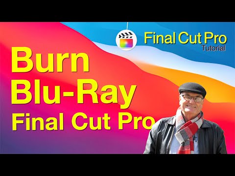 Burning Blu Ray to DVD media with Final Cut Pro 10.5