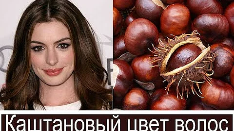 Каштановый цвет: модные оттенки, кому подходит