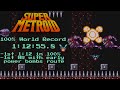 Super Metroid 100% in 1:12:55 (World Record)