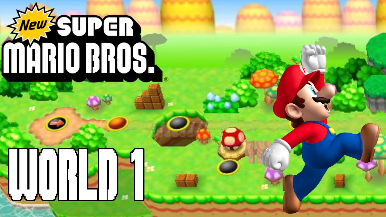 World 1 | New Super Mario Bros DS - YouTube