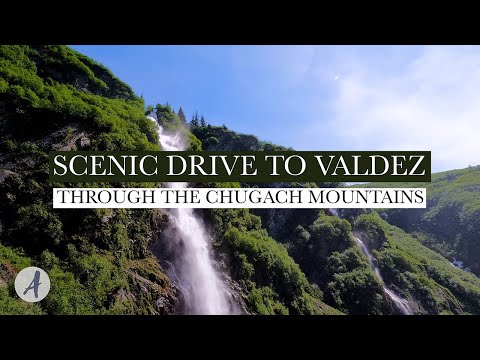 Road Trip to Valdez, Alaska: A Scenic Drive Through the Chugach Mountains in June 2022