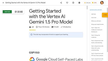 [2024] Getting Started with the Vertex AI Gemini 1.5 Pro Model GSP1150