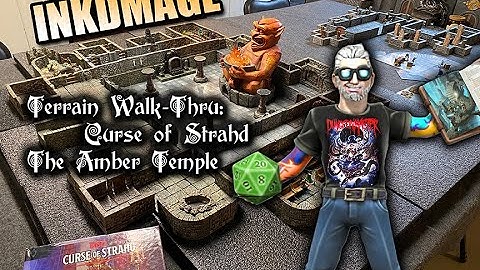 Curse of Strahd-  Amber Temple Terrain Walk-Thru