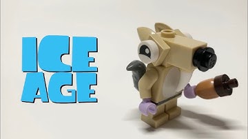 LEGO Scrat Custom Minifigure from Ice Age!