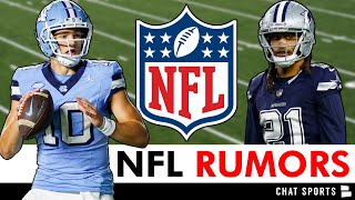 NFL Rumors: TRADE UP For Drake Maye? + Stephon Gilmore RETURNS To Panthers? Darren Waller RETIRES?