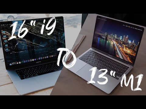 Switching from the 16" MacBook Pro i9 to the 13" MacBook Pro M1