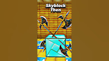 Skyblock Now Vs Then😮‍💨🥺 Blockman go!