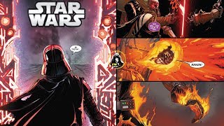 VADER FIGHTS MOMIN AND ENTERS THE PORTAL FOR PADME - Star Wars Theory COMICS