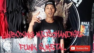 Unboxing kaos distro  ( punk dan metal prapatan rebel )