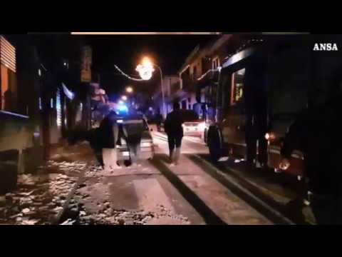 VIDEO ANSA - Etna terremoto 26 dicembre 2018