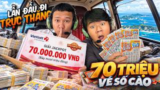Dùng 70 Triệu Mua Vé Số Cào Để Đi Du Lịch Bằng Máy Bay Trực Thăng — video thumbnail