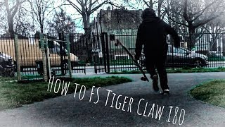 How to FS Tiger Claw 180 (longboarding trick tip #5)