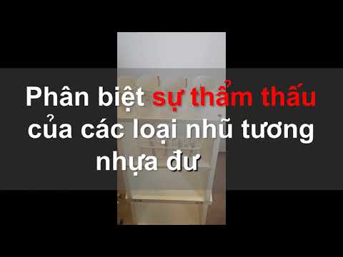 Video: Biến số nào đang được kiểm tra trong sự thẩm thấu của thí nghiệm này?