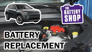 Jeep Compass (2019)  New Battery Install