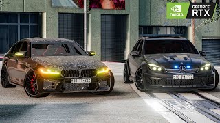 Lotu Şəmi və Balığçı Bir Birinə Qarşı 2 Mersedes v8 Bi vs Bmw v8 Twin | BeamNG.Driver #malikbedelov