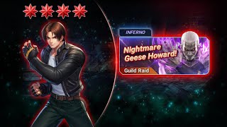 KOF Allstar • A9 UE Kyo Kusanagi VS Guild Raid Geese Howard