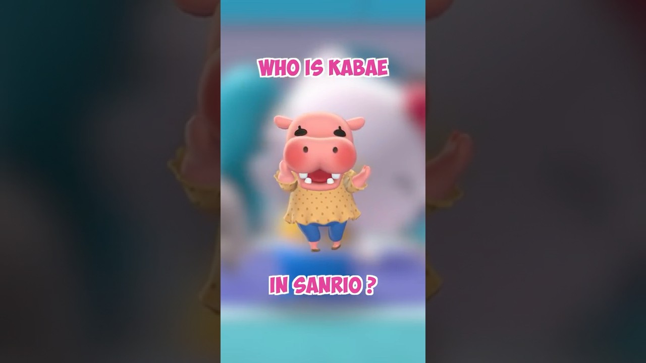 Meet Kabae - All the Sanrio characters #Kabae #Sanrio #Aggretsuko