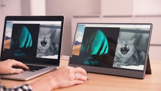 7 Portable 4k Laptop Display Second Projector