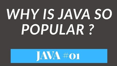History of Java in Hindi | Why is Java Popular ? || #01