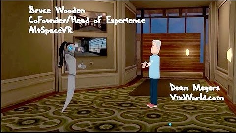 Visiting AltSpaceVR with Bruce Wooden (@cymaticbruce)