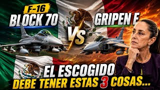 F16 BLOCK 70 VS GRIPEN E CUÁL ES EL MEJOR AVIÓN DE COMBATE PARA MÉXICO? SEDENA DEBERÍA VER ESTO!