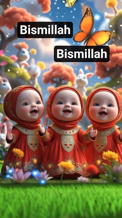 Bismillah English song 🧕🏻😍🔥 #bismillah #englishnaat #naatforkids