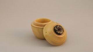 Turning a Box wood, Threaded Box-Part I  with Sam Angelo