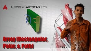 AutoCAD - Array (Rectangular, Polar, & Path)