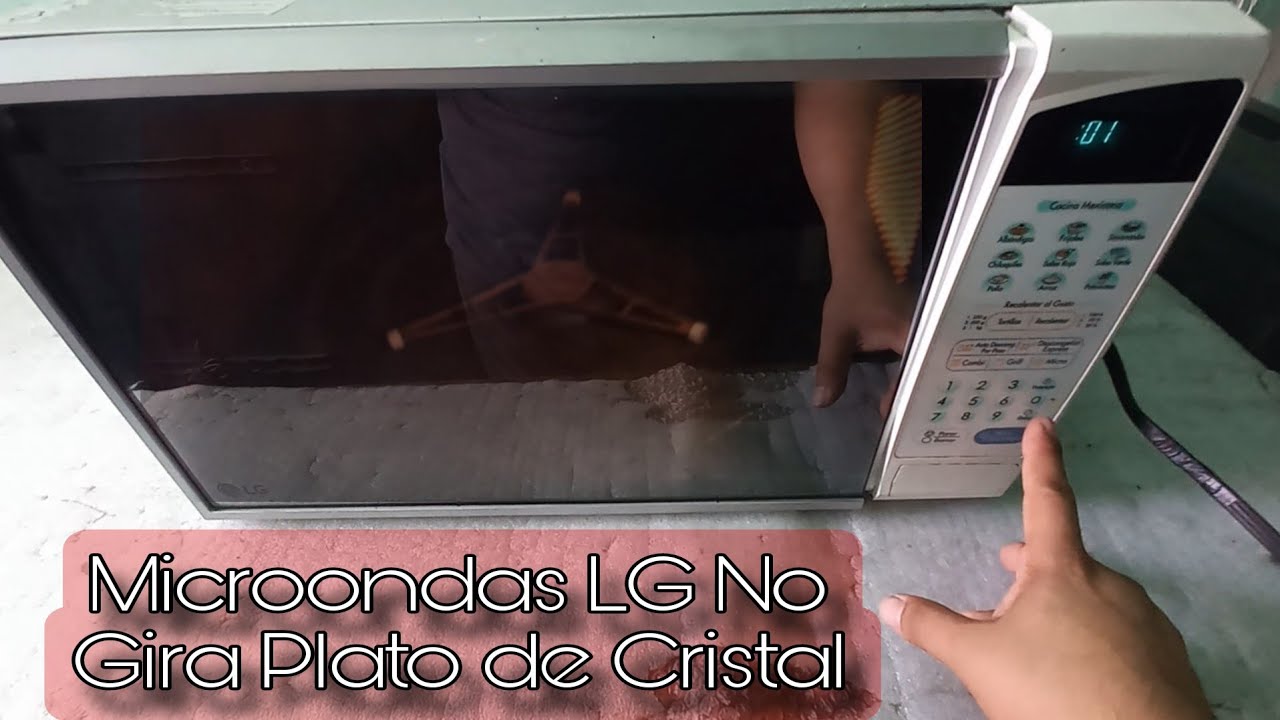 horno de microondas lg no gira el plato - YouTube