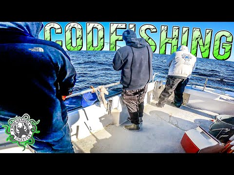 Party Boat Cod Fishing in March Offshore Block Island 