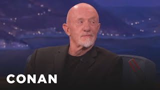 Jonathan Banks Asks Conan What He’s Reading Lately | CONAN on TBS