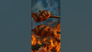 We Cooked Juicy Chicken Kebabs in the Middle of a Dry Forest | Must Watch! 🌳🔥