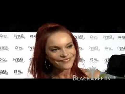 Carmit Bachar, J. Holiday and Dwight Freeney - BET...