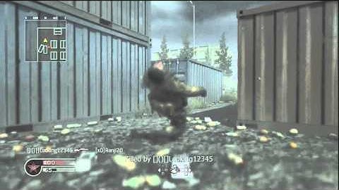Random CoD4 1v1 (Epic Last Kill xD)