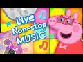 Peppa Pig Official Music Videos 🐷 Peppa Pig Music &amp; Songs 24/7 🪩 Peppa Pig Theme Tune Remix &amp; More!
