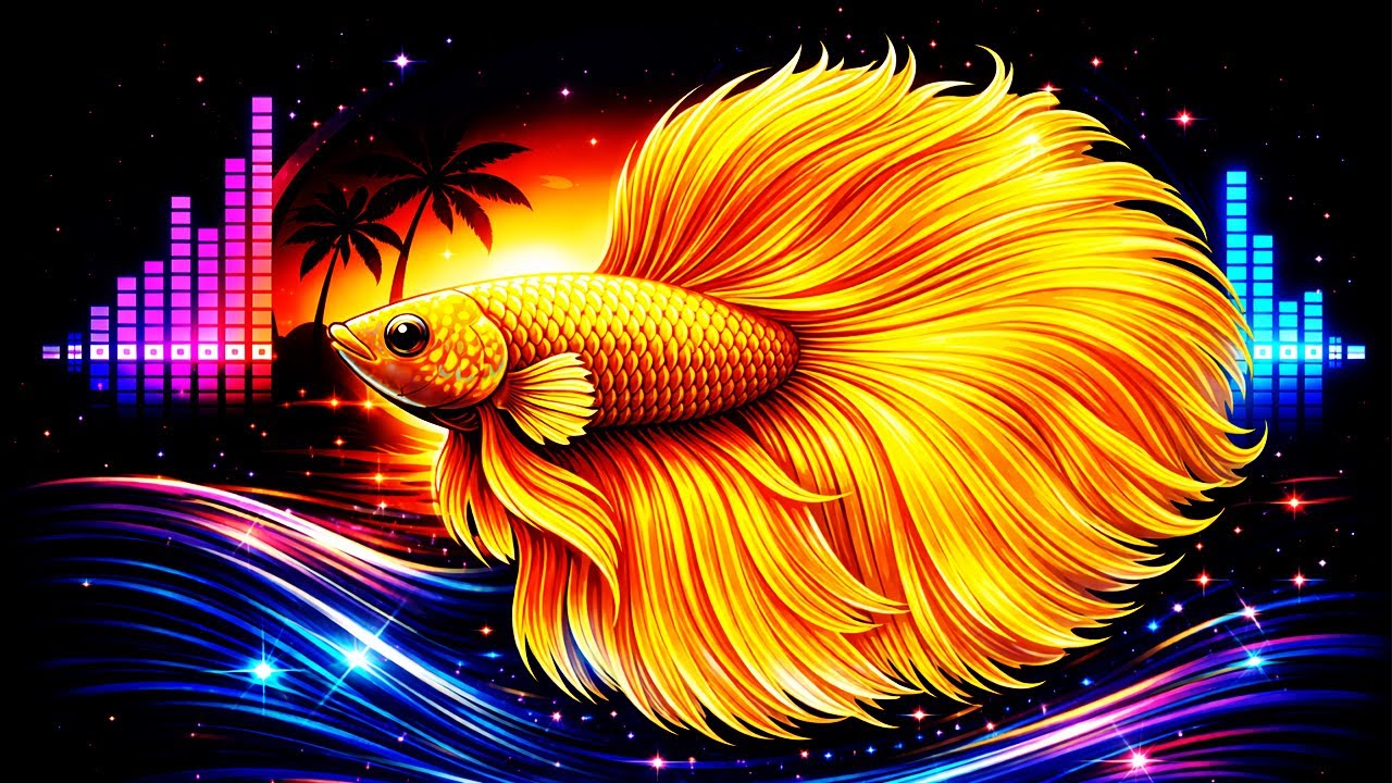 Relaxing Betta Fish Aquarium 🌊🐟 | Sleep, Stress Relief & Peace