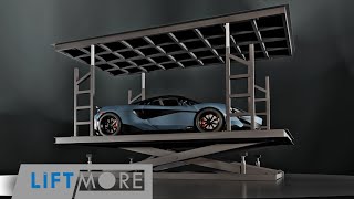 Telescopic Double Deck Car Lift - LMT- LiftMore Autoliften by LiftMore Autoliften 983 views 2 years ago 28 seconds