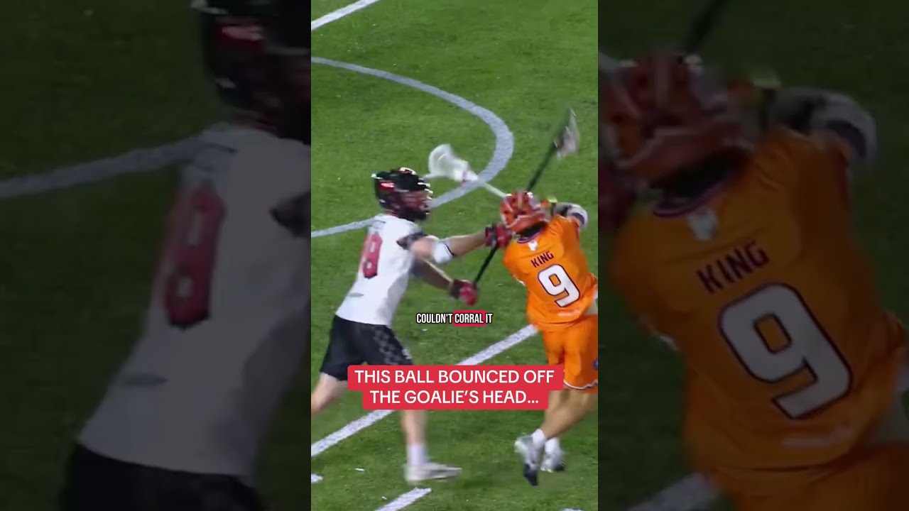 Is This The Luckiest Goal EVER Lacrosse Sports Highlightreel Lax Pll Goalie