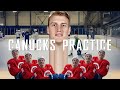 Canucks practice ft andrei kuzmenko  ilya mikheyev