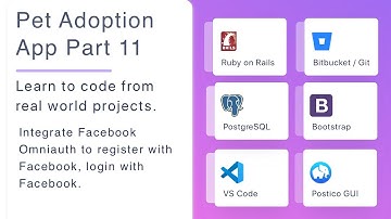 Pet Adoption App - Part 11 - With Rails, Facebook Omniauth. register , login with Facebook.