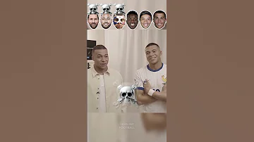 Messi VS Neymar Jr VS Mbappe VS Vinícíus VS Ronaldinho VS Ronaldo Football 