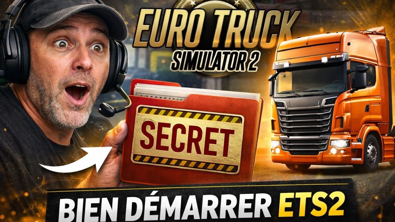 Bien débuter sur ETS2 : les vraies astuces que les pros connaissent