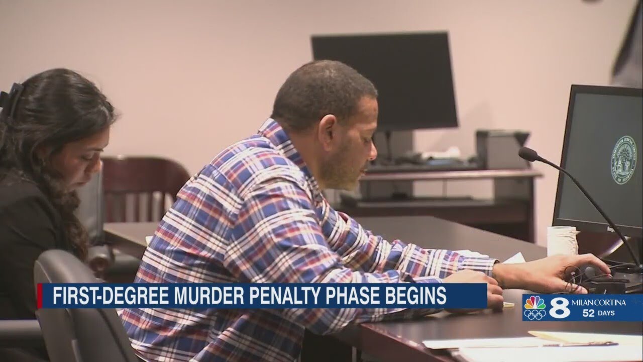 Penalty phase begins for man found guilty of murdering man and pregnant ...