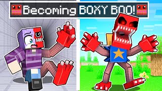 Becoming BOXY BOO In Minecraft!