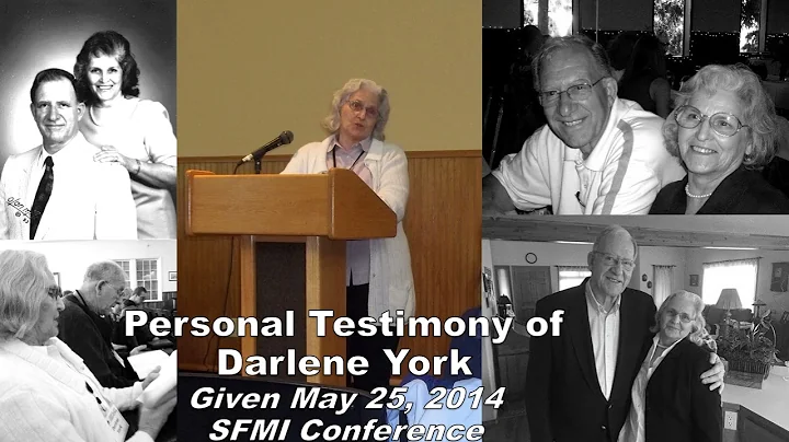 Personal Testimony of Darlene York